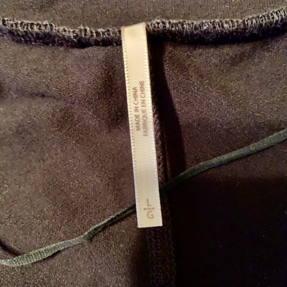 Free People Black Jersey Size L - Picture 5 of 6